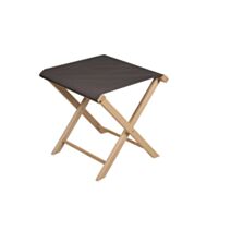 Tabouret pliant Monte Carlo ardoise - JARDIN PRIVE