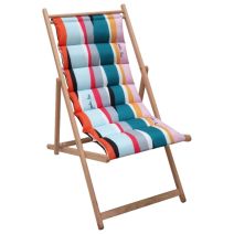 Chilienne matelassée Sinuance 132x55x3,5cm