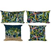 Coussins Faune Sauvage 40x40cm et 50x30cm - JARDIN PRIVE