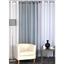 Panneau Etamine fine rayure blanc CARPENTIER & PREUX