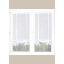 Paire de stores 90x200cm blanc DYLREV
