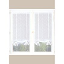 Paire de stores 90x200cm blanc DYLREV