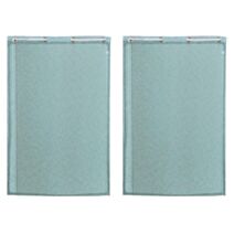 Paire de vitrages 60x120cm ardoise - DYLREV