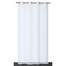 Voilage œillets étamine fil sequins ivoire 140x240cm - DYLREV