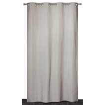 Rideau occultant chiné 140x240cm gris - DYLREV