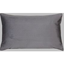 Coussin garni déhoussable 50x30cm gris