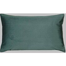 Coussin garni déhoussable 50x30 cm vert colvert