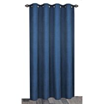 Rideau occultant chiné 140x240 cm pétrole