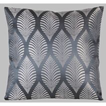 Coussin garni déhoussable 40x40cm marine