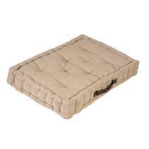 Coussin de sol carré 60x40cm atmosphère/anthracite