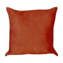 Coussin Polyester Déhoussable 45x45cm Terracotta