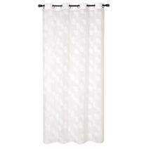 Voilage Impression Gomme Blanc 140x240cm - DYLREV