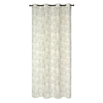 Voilage Etamine imprimée 140x240cm beige - DYLREV