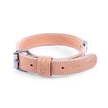 Collier double ep 30/65 beige