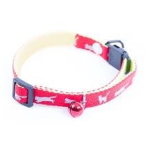 Collier réglable 10/25-35 rouge