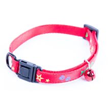 Collier fish star 10-25/35 rouge fishbonestar