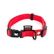 Collier réglable 40/50-70 rouge