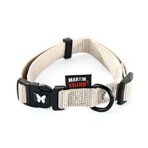 Collier nylon réglable 40/50-70 gris