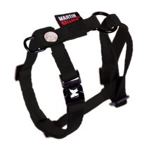Harnais nylon réglable 10/25-35 noir