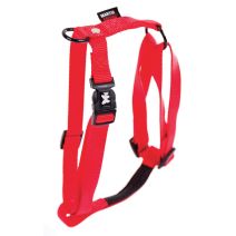 Harnais nylon réglable 20/50-70 rouge