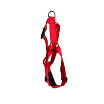 Harnais nylon réglable 40/90-110 rouge