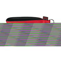 Laisse chaîne forte uni25 rouge