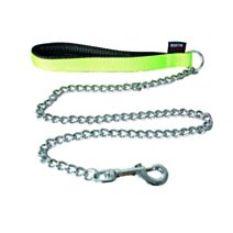 Laisse chaîne forte uni 25 vert