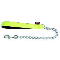 Laisse chaîne t/fte uni 25 vert