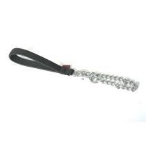 Laisse chaîne t/fte uni 25 noir