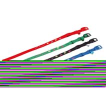 Collier chat nylon bleu