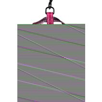 Harnais nylon réglable 25/70-90 bordeau