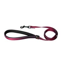 Laisse nylon confort 16/100 bordeau