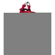 Harnais mesh 2xs rouge