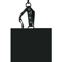 Harnais 25/70-90 noir patt arg