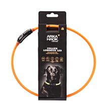 Collier tube led orange 1x70cm