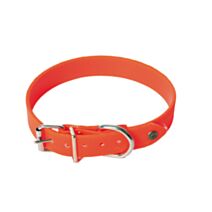 Collier biothane 25-55 orange