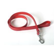 Laisse bord arrondi 20/100 rouge