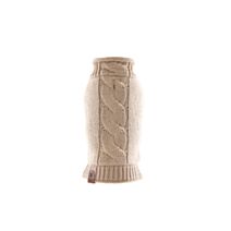 Pull fourre torsade t20 beige