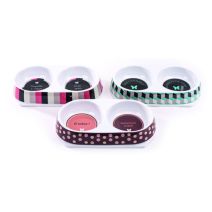 Gamelle double chat 2x180