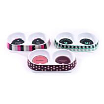 Gamelle double chat 2x180