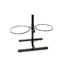 Support gamelle inox / 2 x 2.80 l diam. 25cm