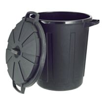 Poubelle immeuble Greenloop 80 L noir - MONDEX