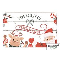 Set de table Chocolat chaud 45x30cm