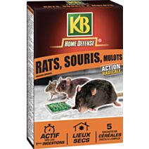 rats et souris & mulots céréales125g