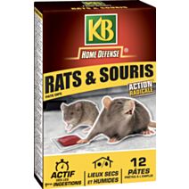 rats et souris pates 120g