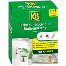KB Diffuseur Electrique Insecte Volant + Recharge