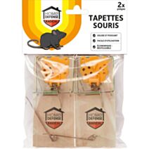 2 tapettes souris - HOME DEFENSE            