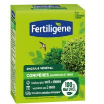 Engrais Végétal pour Conifères, Bambous et Buis UAB 650g - FERTILIGENE