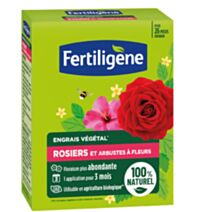 Engrais Végétal pour Rosiers et Arbustes à Fleurs UAB 650g - FERTILIGENE