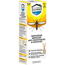 Diffuseur répulsif anti-moustiques/mouches - HOME DEFENSE
